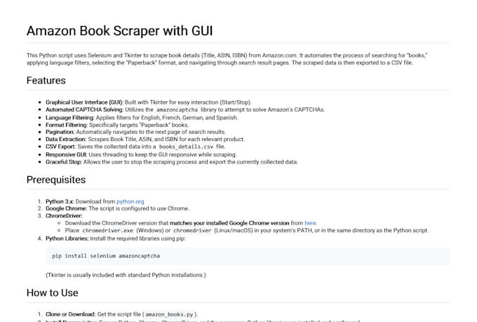 automate websites and scrape data using python and selenium